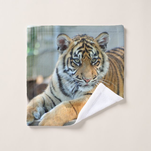 Tiger 034 wash cloth (Wash Cloth)