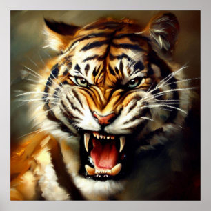 Tiger (10) Wild Cat Poster