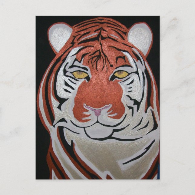 TIGER #1 POSTCARD (Front)