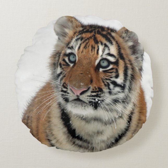 Tiger_2015_0108 Round Cushion (Front)