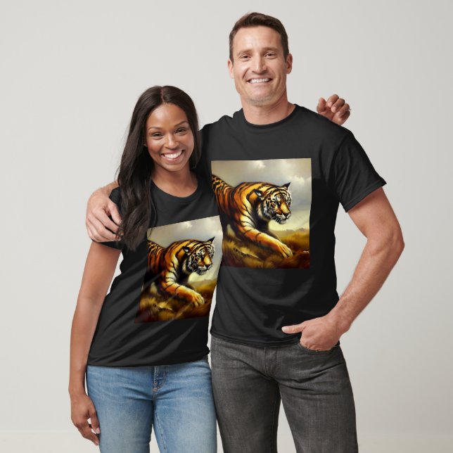 Tiger (7) Wild Cat  T-Shirt (Unisex)