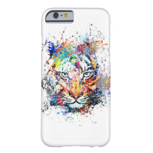 Tiger Abstract art Painting Barely There iPhone 6 Case
