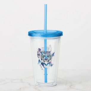 Tiger Acrylic Tumbler