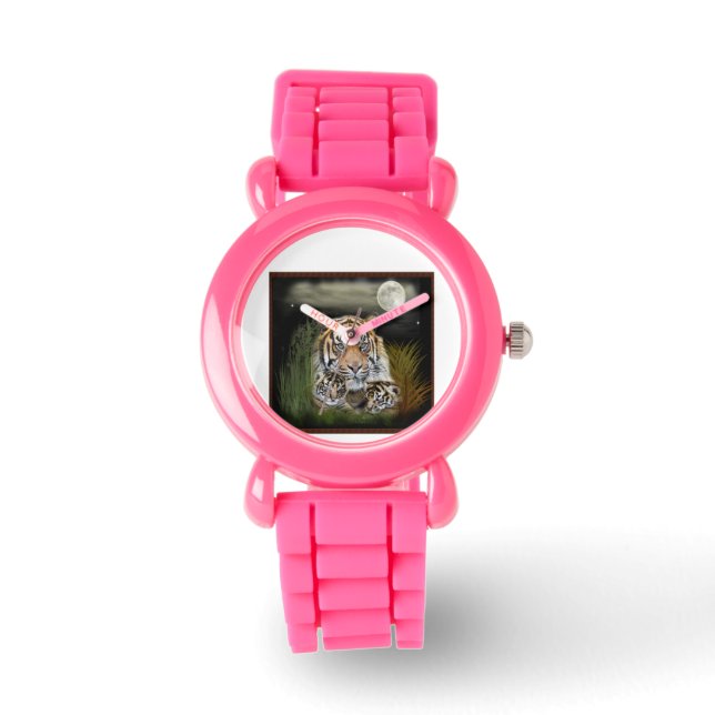 Tiger and cubs watch (Front)
