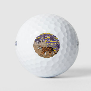 Tiger and Dragon Golf Balls