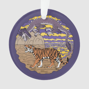 Tiger and Dragon Ornament
