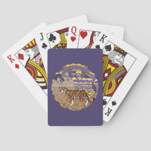 Tiger and Dragon Playing Cards