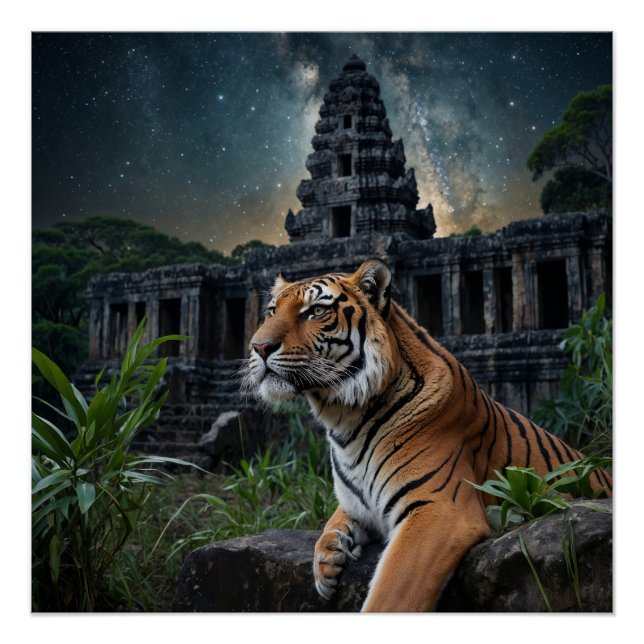 Tiger and Temple Poster (Front)