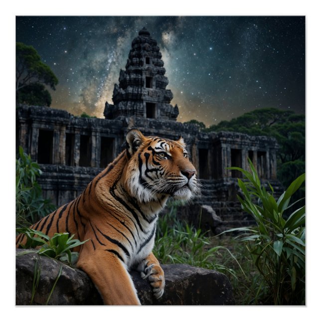 Tiger and Temple Poster (Front)