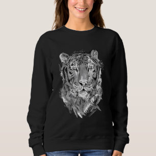 Tiger Animal Art Animal Lovers_3 Sweatshirt