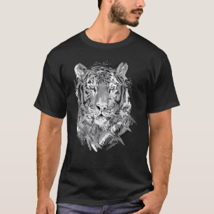 Tiger Animal Art Animal Lovers T-Shirt