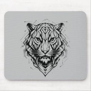 Tiger Animal Freedom World Wildlife Wonder Vector Mouse Pad