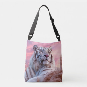 Tiger Animal Nature Majestic Wilderness Crossbody Bag