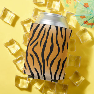 Tiger Animal Pattern Can Cooler