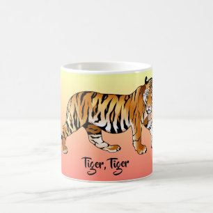 Tiger Animal Pattern  Mug