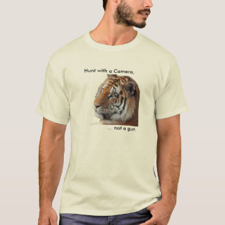 Tiger anti-trophy hunting Tee Shirt