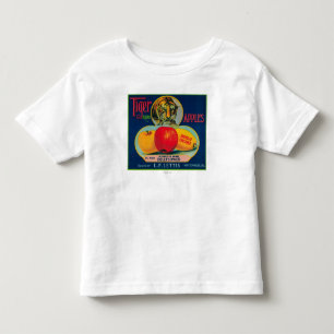 Tiger Apple Crate LabelWatsonville, CA Toddler T-Shirt