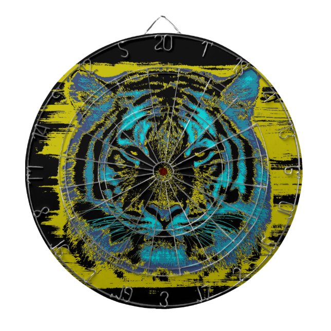 Tiger Art Dartboard (Front)