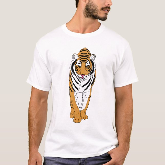 Tiger art T-Shirt (Front)