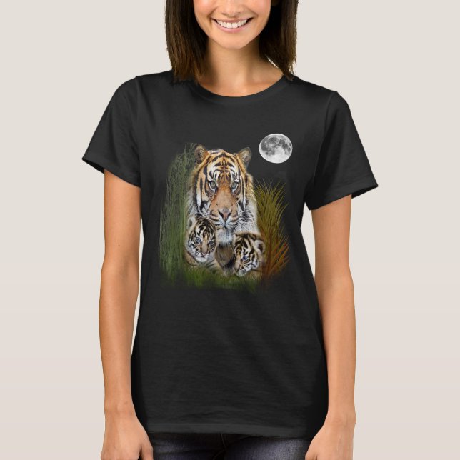 Tiger art t-shirts (Front)