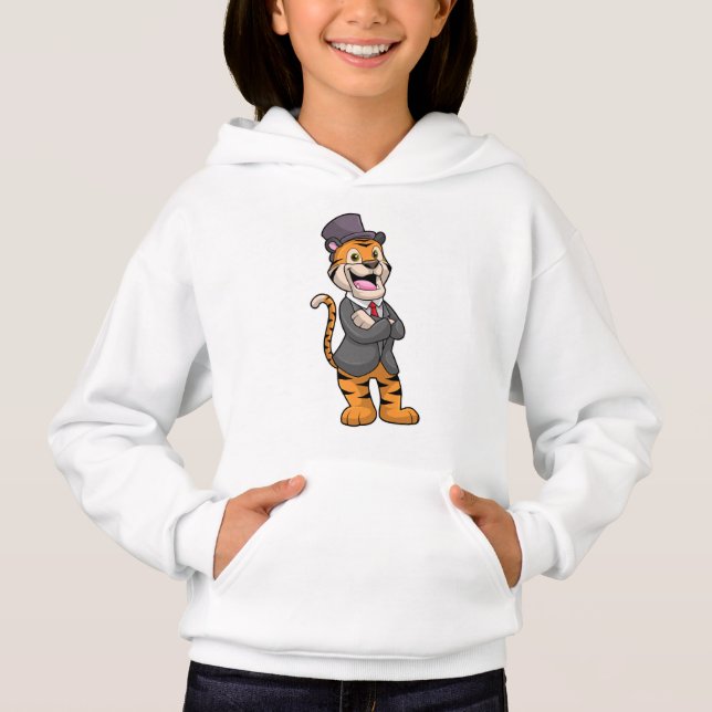 Tiger as Groom with Jacket & Hat (Front)