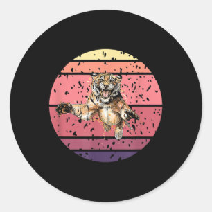 Tiger, Asia Tiger Environmental Protection, Tiger Classic Round Sticker