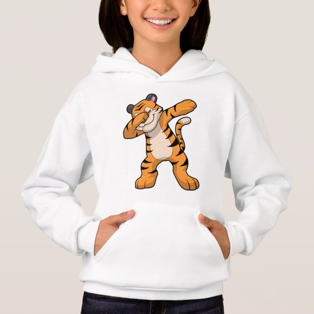 Tiger at Hip Hop Dance Dab (Front)
