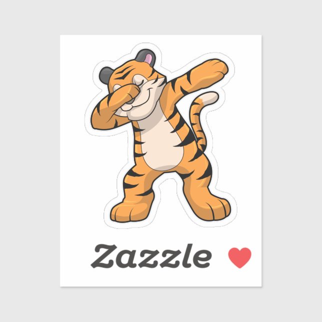 Tiger at Hip Hop Dance Dab (Sheet)