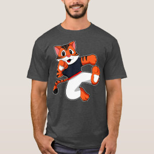 Tiger at Martial art Karate T-Shirt