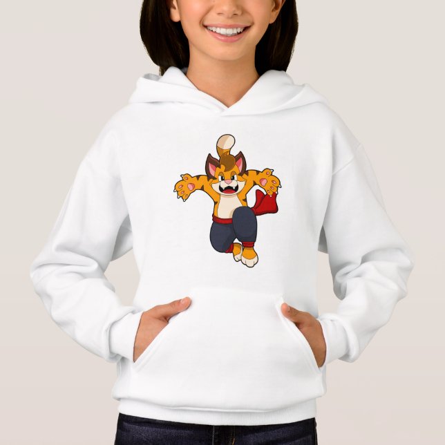 Tiger at Martial arts Karate (Front)