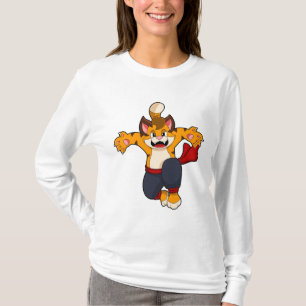 Tiger at Martial arts Karate T-Shirt