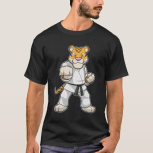 Tiger at Martial arts Karate T-Shirt