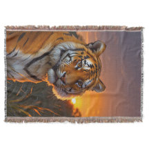 Tiger at Sunset