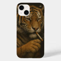 Tiger Attitude Cool Wild Phone Case"