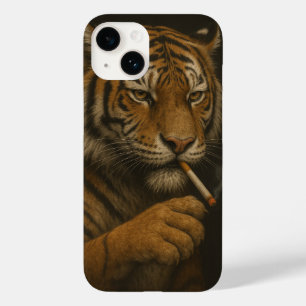 Tiger Attitude Cool Wild Phone Case" Case-Mate iPhone 14 Case