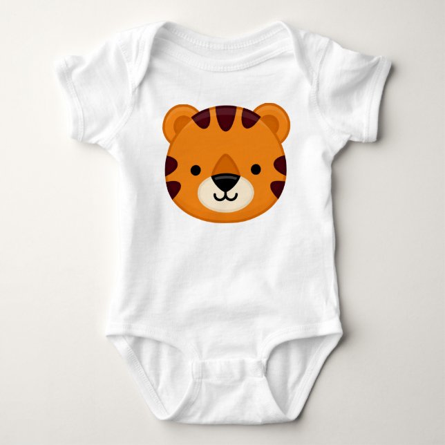 tiger baby bodysuit (Front)