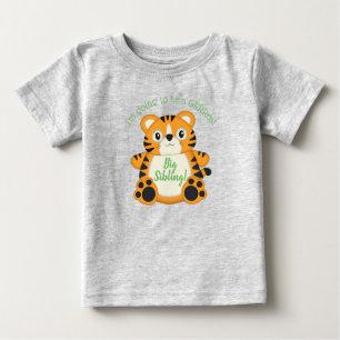 Tiger Baby Shower Safari Baby T-Shirt