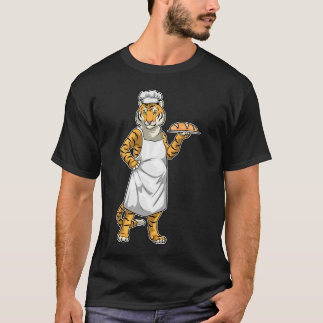 Tiger Baker Bread T-Shirt (Front)