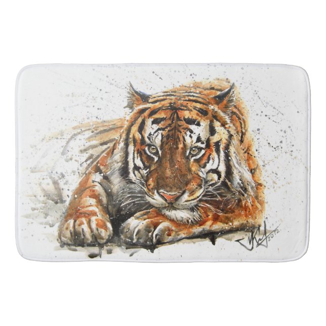 Tiger Bath Mat (Front)