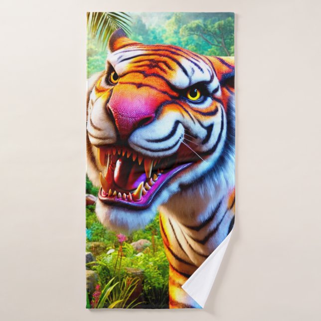 Tiger Bath Towel (Bath Towel)