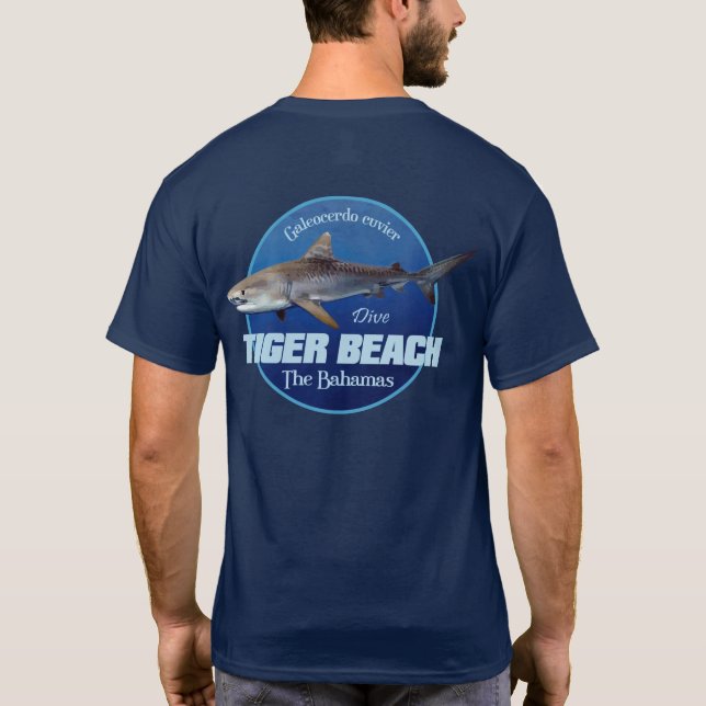 Tiger Beach (DD2) T-Shirt (Back)