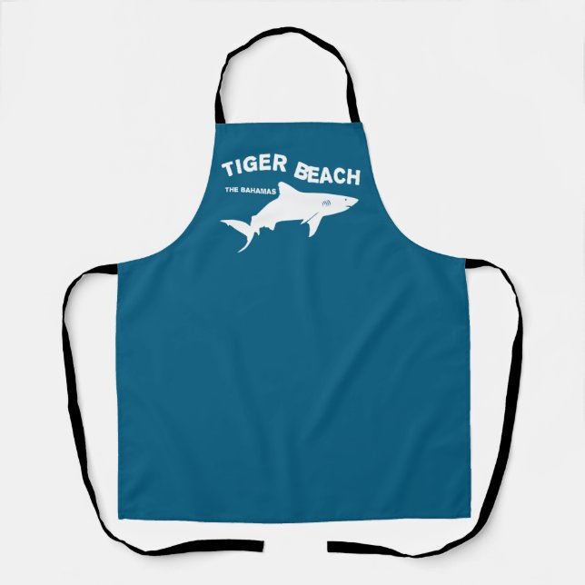 Tiger Beach - The Bahamas | Diving With Sharks Apron (Front)