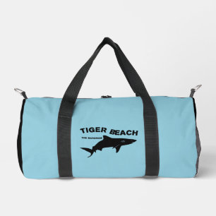 Tiger Beach - The Bahamas Diving With Sharks Duffle Bag