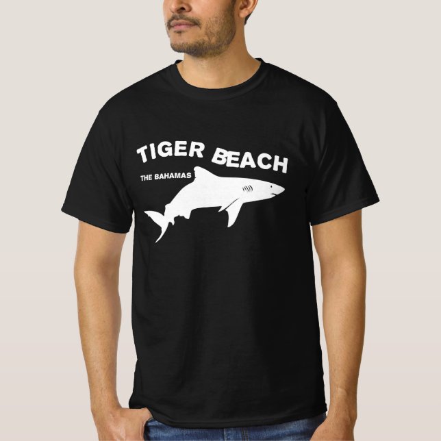 Tiger Beach - The Bahamas | Diving With Sharks T-Shirt (Front)