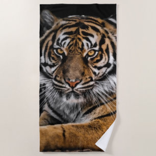 Tiger Beach Towel