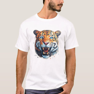 Tiger Beast Animal World Wildlife Beauty Discovery T-Shirt