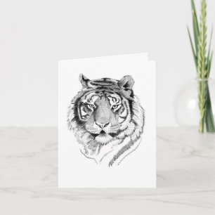 Tiger Birthday Card