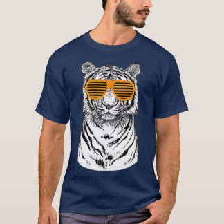 Tiger Birthday for Boys Wild Life Safari Animal Th T-Shirt