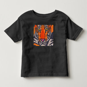 Tiger (black) - Toddler T-Shirt