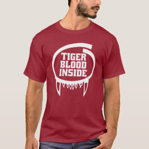 Tiger Blood Inside Shirt for dark apparel